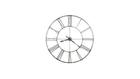 Howard Miller Stockton 49in Wrought Iron Wall Clock - Brush Aged Nickel Finish