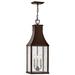 Outdoor Beacon Hill-Medium Hanging Lantern-Blackened Copper