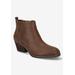 Women's Lou Bootie by Bella Vita in Brown (Size 7 1/2 M)