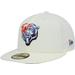 Men's New Era Cream Chicago Bears Chrome Color Dim 59FIFTY Fitted Hat