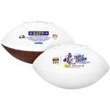 Rawlings Cooper Kupp Los Angeles Rams 2021 NFL Triple Crown White Panel Football
