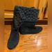Coach Shoes | Coach Tatum Suede Boots In Black Size 9 | Color: Black | Size: 9