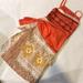 Disney Costumes | Disney Moana Costume For Kids Size: 9/10 3-Pieces Tank-Top Sash Skirt Halloween | Color: Orange/Tan | Size: 9/10