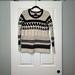 American Eagle Outfitters Sweaters | American Eagle Wool Blend Cable Knit Sweater Size M | Color: Black/White | Size: M