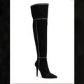 Jessica Simpson Shoes | Jessica Simpson Over The Knee Studded Boots | Color: Black | Size: Various