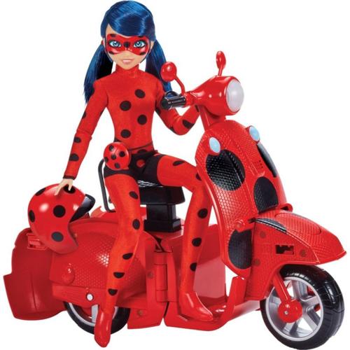 Ladybug Scooter mit Ladybug Puppe