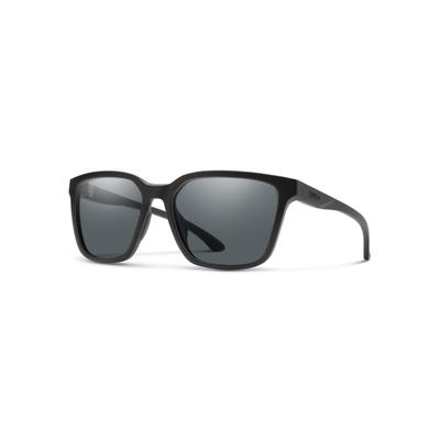 Smith Shoutout Core Sunglasses Matte Black Frame Polarized Gray Lens 20368600357M9