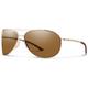 Smith Serpico 2 Sunglasses Gold Frame ChromaPop Polarized Brown Lens SE2CPBRGD