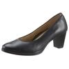 Pumps ARA "ORLY", Damen, Gr. 7 (40,5), blau (13436, 34 blau), Nappaleder, klassisch, Schuhe, Abendschuh, Festtagsschuh, Blockabsatz, in elegantem Look