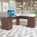 Wade Logan® Arpan L-Shaped Desk Wood in Brown | 29.5 H x 60 W x 60 D in | Wayfair EEDDA82FD99243E69816C6B5CEA5A343