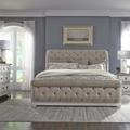 Queen Uph Sleigh Bed, Dresser & Mirror, Night Stand - Liberty Furniture 520-BR-QUSLDMN