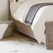 Contemporary Twin and Full Storage Bed Rails In Graystone Finish - Liberty Furniture 272-BR89RSP
