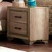 Transitional Night Stand In Sandstone Finish - Liberty Furniture 439-BR61