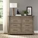 Traditional 8 Drawer Dresser In Dusty Taupe Finish - Liberty Furniture 711-BR31