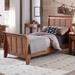 Traditional Full Sleigh HB & FB In Aged Oak Finish - Liberty Furniture 175-BR12HF