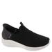 Skechers Sport Ultra Flex 3.0 - Smooth Step Slip-On - Womens 6 Black Slip On Medium