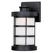 Westinghouse 657917 - 13W DIM LED Wall Matte Blk w/Frosted Gls (6579100) Outdoor Sconce LED Fixture