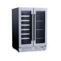 Elica 60 Cans (12 oz.) Freestanding Beverage Refrigeratorr Stainless Steel in Gray | 34.81 H x 23.4 W x 22.4 D in | Wayfair EBF52SS1