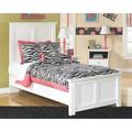 Signature Design by Ashley Petrin Standard Bed Wood in Brown/White | 53.39 H x 65 W x 86 D in | Wayfair