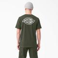 Dickies Men's Back Logo Graphic T-Shirt - Olive Green Size M (WSR13)