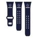 Navy Dallas Cowboys Logo Silicone Apple Watch Band