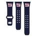 Navy New York Giants Logo Silicone Apple Watch Band