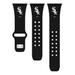 Black Chicago White Sox Logo Silicone Apple Watch Band