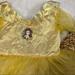 Disney Costumes | Disney Store | Princess Belle Costume Dress | Color: Gold/Yellow | Size: 12 Months