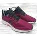 Nike Shoes | Nike Air Zoom Pegasus Jdi Women’s Size Us 8 Running Shoe Purple Black White | Color: Black/Purple | Size: 8