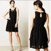 Anthropologie Dresses | Bordeaux Black Dress Fit & Flair Anthropologie | Color: Black | Size: M