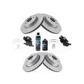 2004-2010 BMW X3 Front and Rear Brake Pad and Rotor Kit - TRQ BKA23093