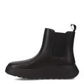 Fitflop Women's F-Mode Leather Flatform Chelsea Boots, Black, 7 UK