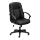HON&reg; Executive Ergonomic Bonded Leather Chair, Black