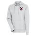 Women's Antigua Heather Gray North Carolina Central Eagles Action Pullover Hoodie