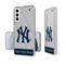 New York Yankees Endzone Design Galaxy Clear Phone Case