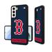 Boston Red Sox Stripe Design Personalized Galaxy Bump Case