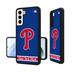 Philadelphia Phillies Stripe Design Personalized Galaxy Bump Case