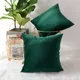 Oreillers décoratifs pour canapé vert émeraude décoration de la maison housse de coussin 45x45