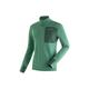 Funktionsshirt MAIER SPORTS "Skutvik M" Gr. 54, grün (schilfgrün) Herren Shirts Sport Midlayer-Jacke für Herren, ideal Ski-Touren