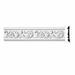 Ornate Crown moulding White Urethane 96" L Renovators Supply