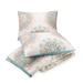 Jessica Simpson Home Jessica Simpson Pompeii Reversible Quilt Set Microfiber/Cotton in Blue | King | Wayfair A071117TENFS