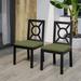 Kathy Ireland® Homes And Gardens Madison Ave. Set Of 2 Aluminum Outdoor Dining Chairs w/ Cushions | 35.75 H x 19 W x 23 D in | Wayfair