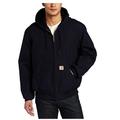 Carhartt Jackets & Coats | Nwt Carhartt Men's Thermal Lined Duck Active Jacket J131 Navy Size M $180 Y23 | Color: Blue | Size: M