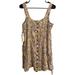 American Eagle Outfitters Dresses | American Eagle Sleeveless Yellow & White Floral Mini Tank Dress Size Small | Color: White/Yellow | Size: S