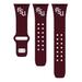 Garnet Florida State Seminoles Logo Silicone Apple Watch Band