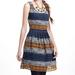 Anthropologie Dresses | Anthropologie Striated Lace Dress Maeve Sz 0 Bnwt | Color: Blue/Gray | Size: 0