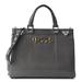 Gucci Bags | Nwt Gucci Gg Zumi Medium Top Handle Python Satchel Bag | Color: Gray | Size: Os