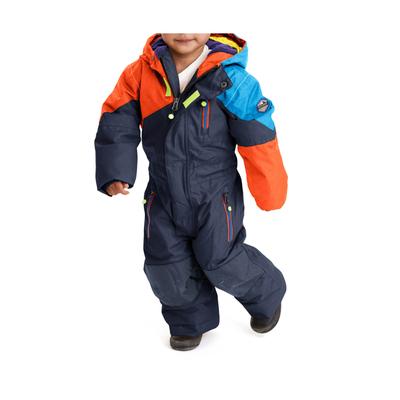Skianzug KILLTEC "Kesley Mini", Kinder, Gr. 122/128, blau (navy), Oberstoff: 100% Polyester, Futter: 100% Polyester, Wattierung: 100% Polyester, sportlich, Sportanzüge, Skioverall, wind-u wasserdicht, Fleece Innen Image