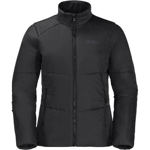 JACK WOLFSKIN Damen Funktionsjacke BERGLAND INS JKT W, Größe M in Schwarz