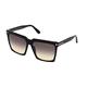 Tom Ford SABRINA-02 FT 0764 Black/Smoke Shaded 58/16/140 women Sunglasses